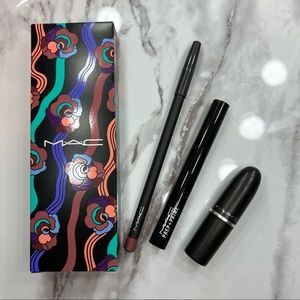 Mac Mother Neutral Lip Kit Creme In Your Coffee/Dervish/Prep + Prime Lip…